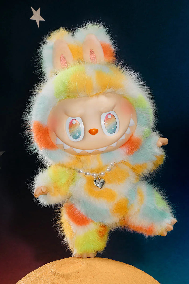 THE MONSTERS Big into Energy Series-ROCK THE UNIVERSE Vinyl Plush Doll - Authentic