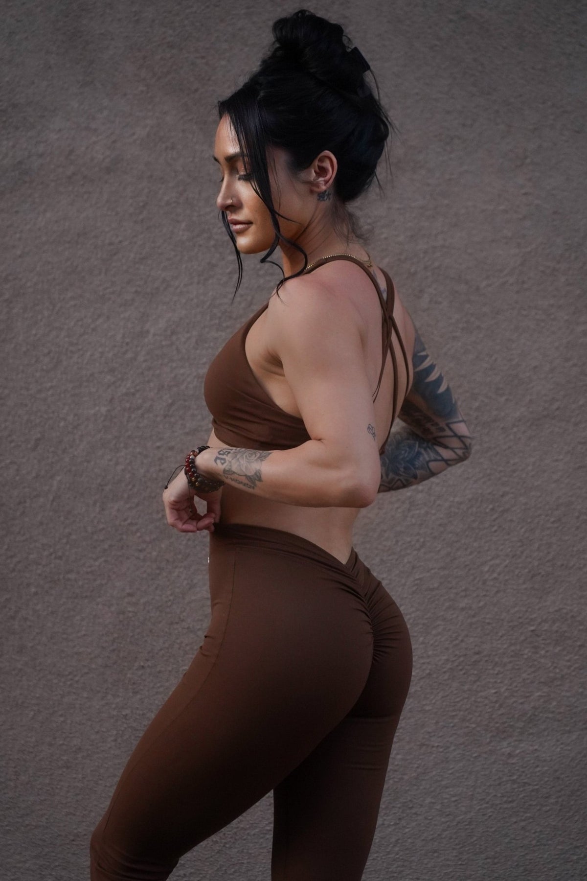 V Back Flared Leggings - FPFit