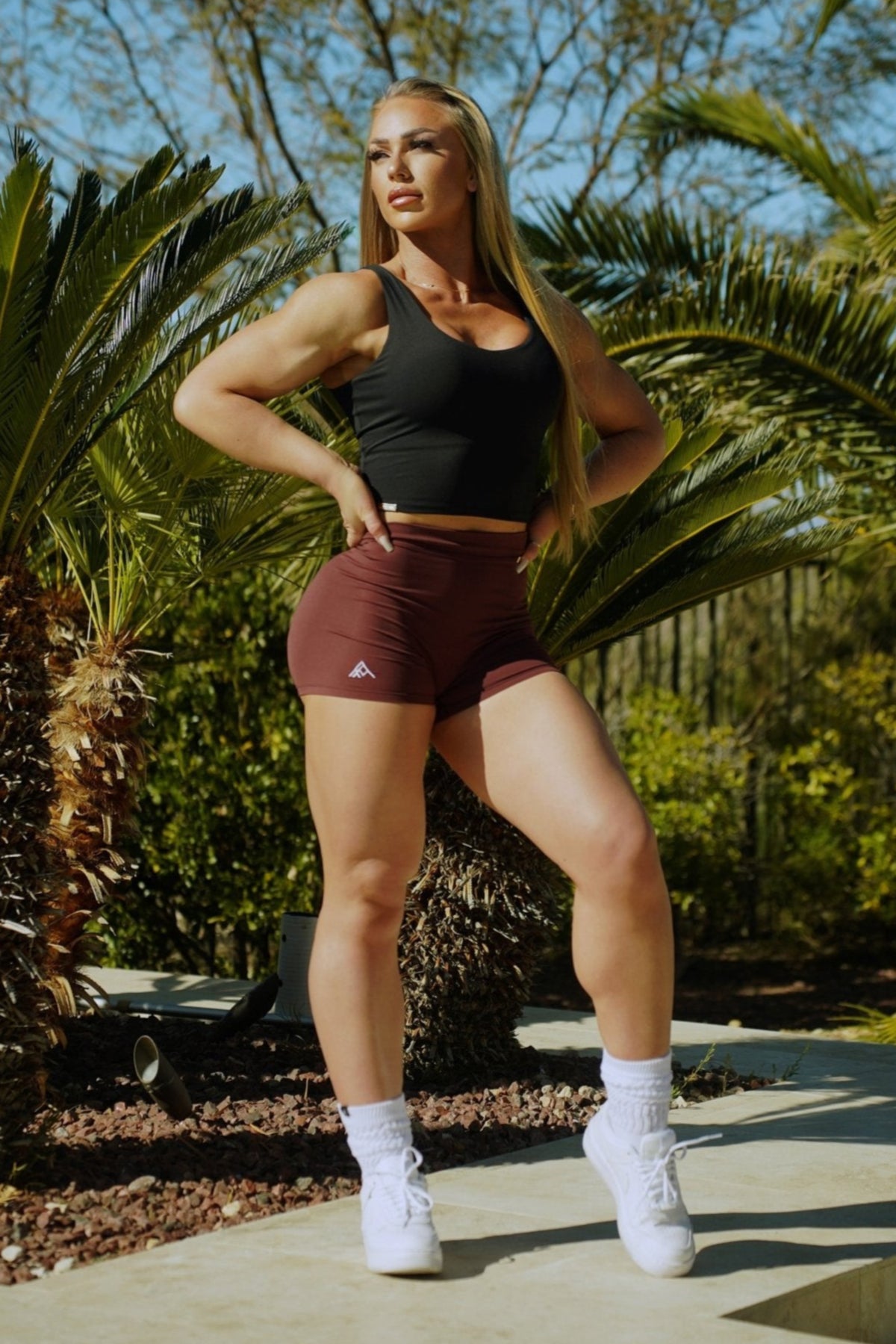 V Back Scrunch Shorts - FPFit